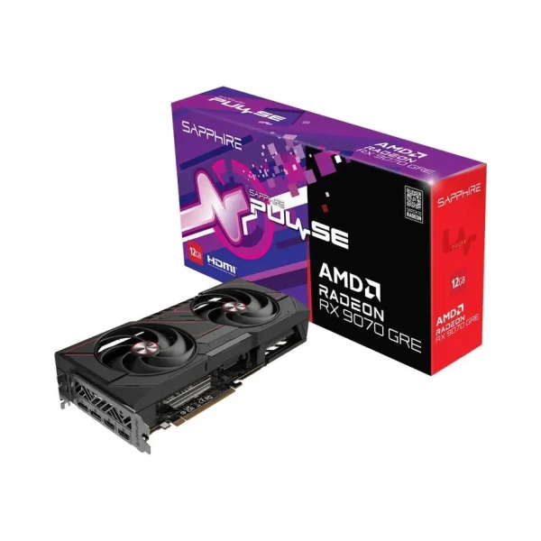 Sapphire PULSE Radeon RX 9070 GRE OC 12GB grafička kartica