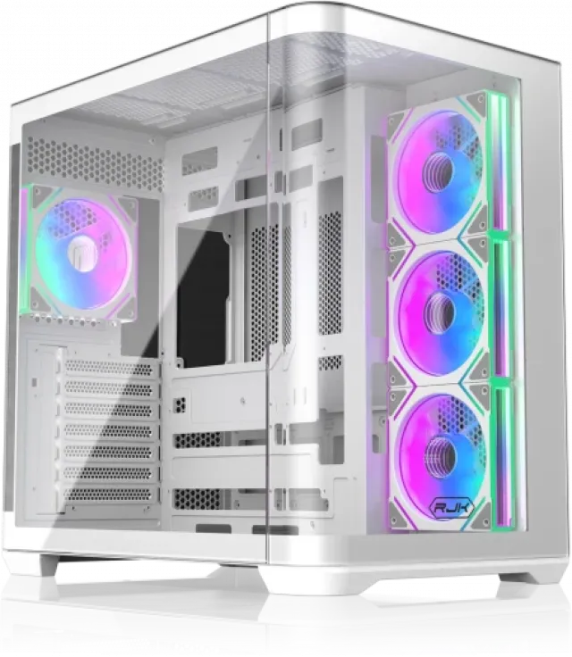 Raijintek ATREUS BT4 WHITE kućište sa 4 ARGB ventilatora