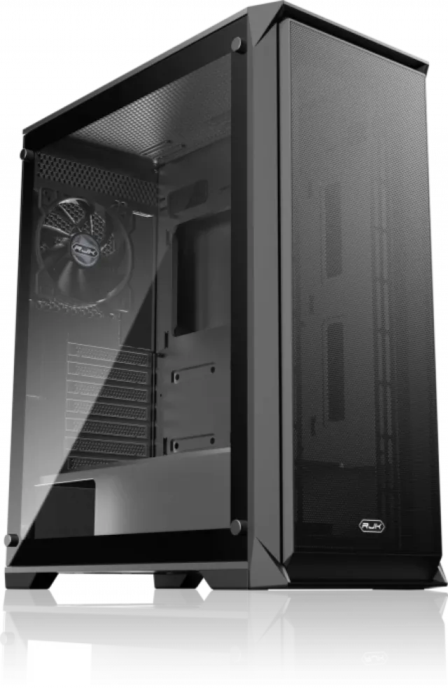 Raijintek Arcadia 41 MS4 Black ATX kućište sa 4 ARGB ventilatora