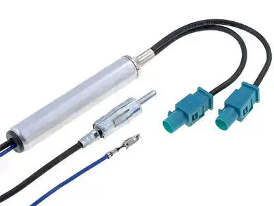 4CARMEDIA ZRS-SA2F-DIN antenski adapter DIN–2×Fakra
