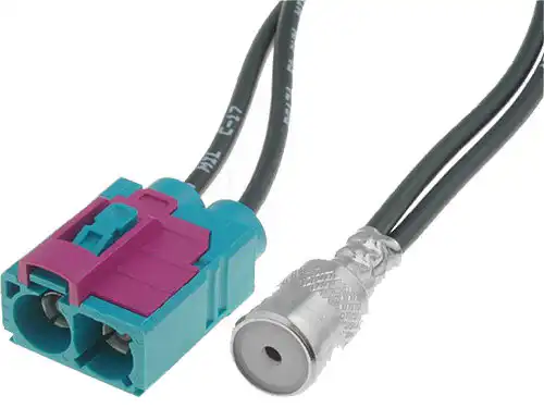 4CARMEDIA ZRS-FAKRAX2-ISO dvostruki Fakra na ISO antenski adapter