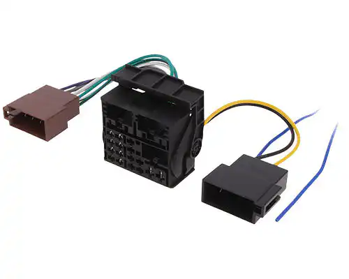 ISO–Quadlock konektor za fabrički radio Audi, SEAT, Škoda i VW ZRS-216