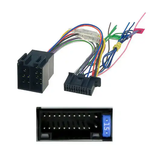4CARMEDIA ZRS-202 ISO adapter za Kenwood, 22 pina