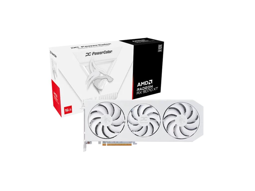 PowerColor Hellhound Spectral White Radeon RX 9070 XT 16 GB
