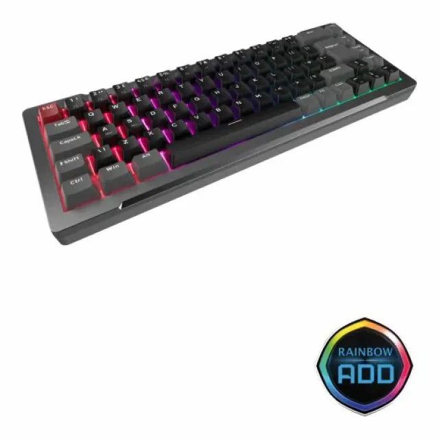 RAIJINTEK MGA-68 Black 65% Hall Effect tastatura, 8000 Hz