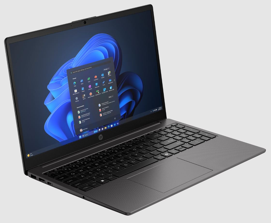 HP 250R G10 Core 7-150U laptop 15,6″ FHD, 8 GB RAM, 512 GB SSD
