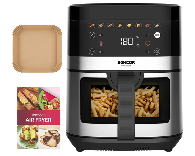 Sencor SFR 9100SS Dual Heat friteza na vruć vazduh 9 l