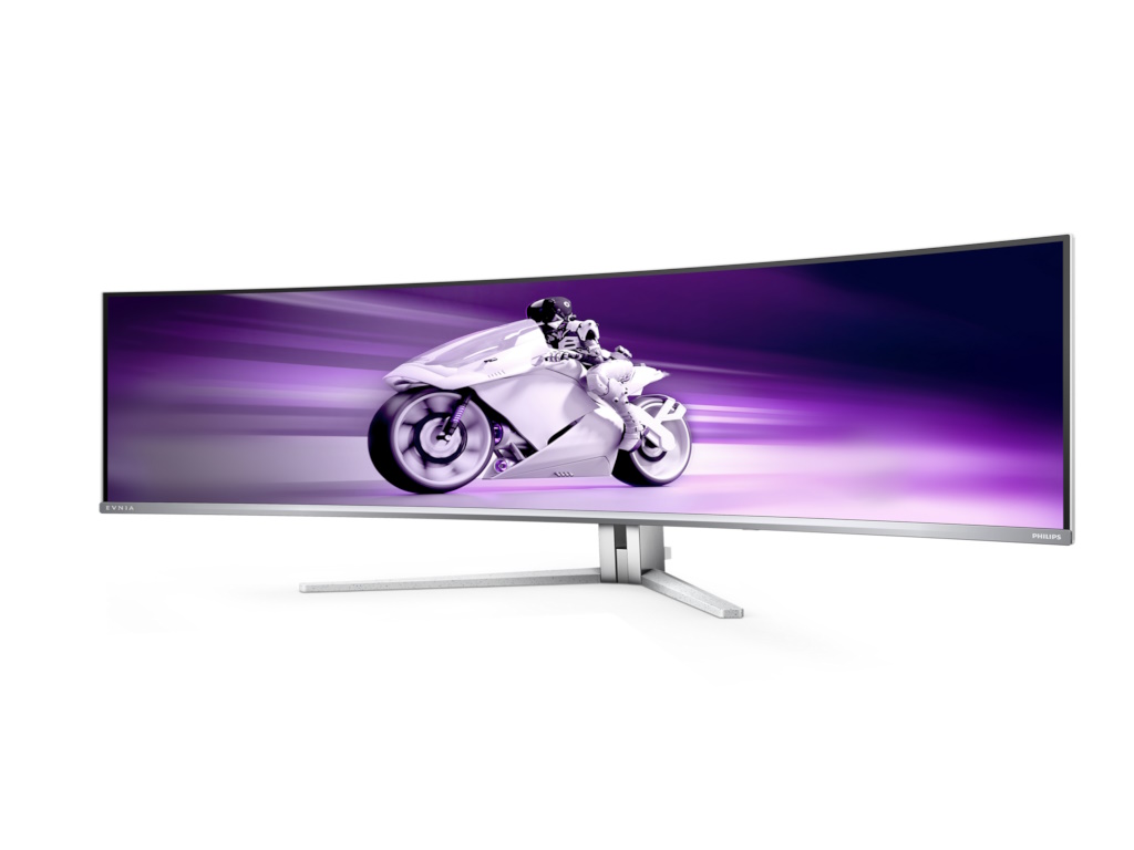 Philips Evnia 49M2C8900/00 49″ zakrivljeni QD OLED gejming monitor, Dual QHD, 240 Hz