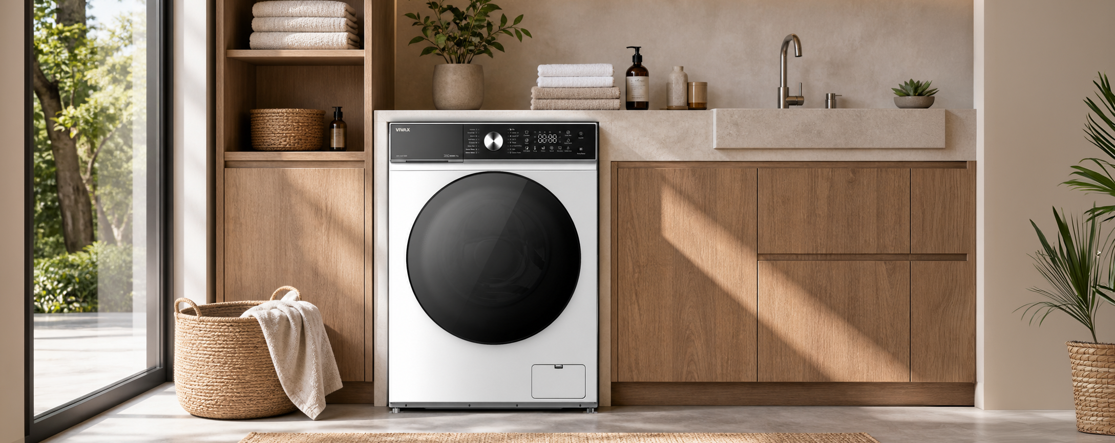 Vivax Home WFL-120716PSI inverter mašina za pranje veša 7 kg, 1200 o/min