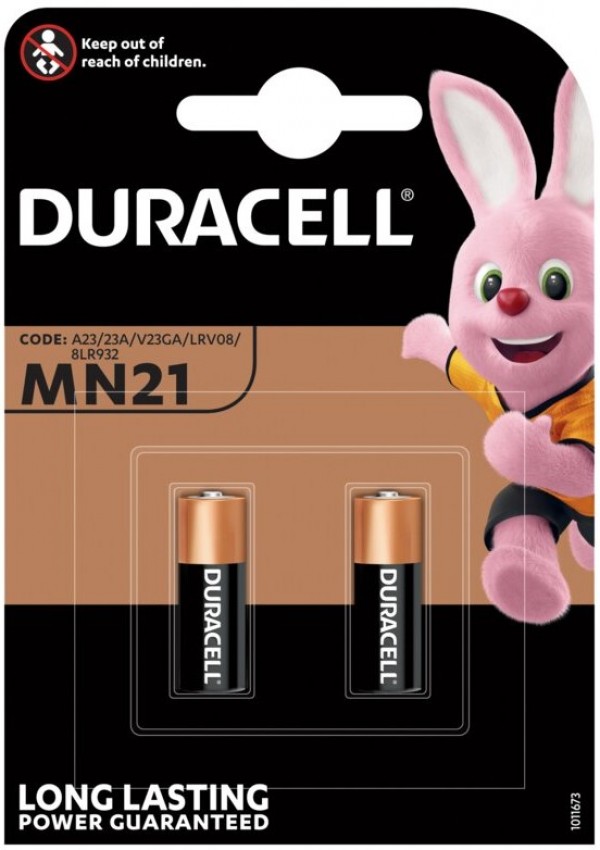 Duracell MN21 (A23) alkalna baterija 12 V, 2 kom.