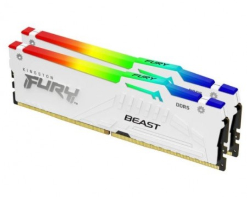 Kingston FURY Beast White RGB EXPO DDR5 32 GB (2 × 16 GB) 6000 MT/s