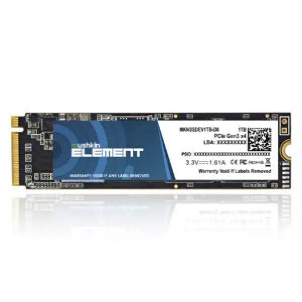Mushkin Element 1 TB M.2 NVMe SSD, do 2000/1600 MB/s
