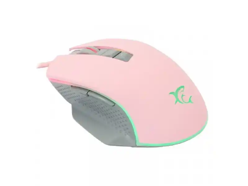 White Shark GARETH GM-5009 gejmerski miš roze 6400 DPI