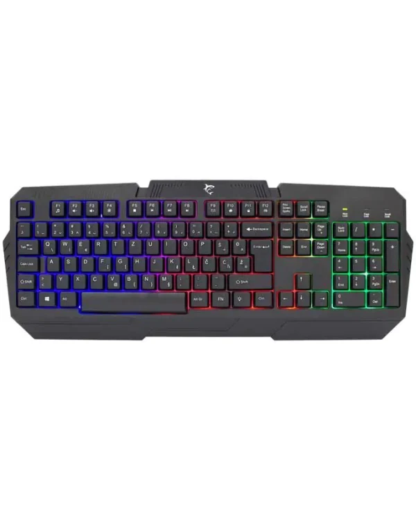 White Shark DAKOTA GK-2105 gejmerska tastatura, SR/YU, RGB