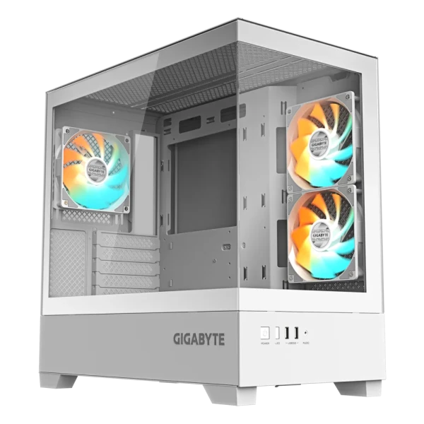 Gigabyte GB-C201PI Panoramic Ice belo kućište za računar