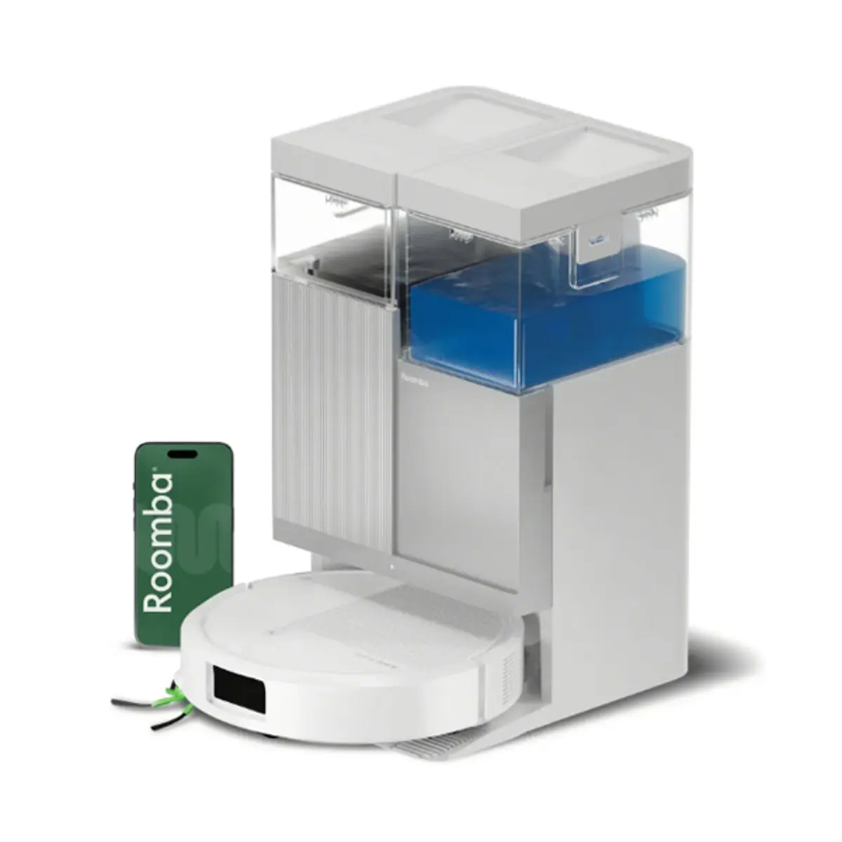 iRobot Roomba Plus 415 Combo beli robot-usisivač i mop sa AutoWash stanicom