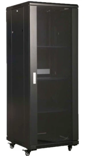 Gembird 19FC-FP6627 samostojeći 19-inčni rack orman, 27U, 600 × 600 mm