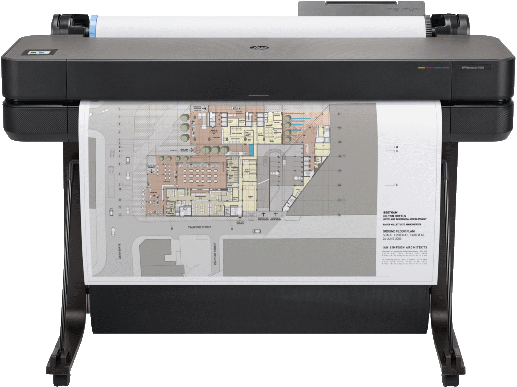 HP DesignJet T630 36-in 5HB11D A0 ploter, širina štampe 914 mm