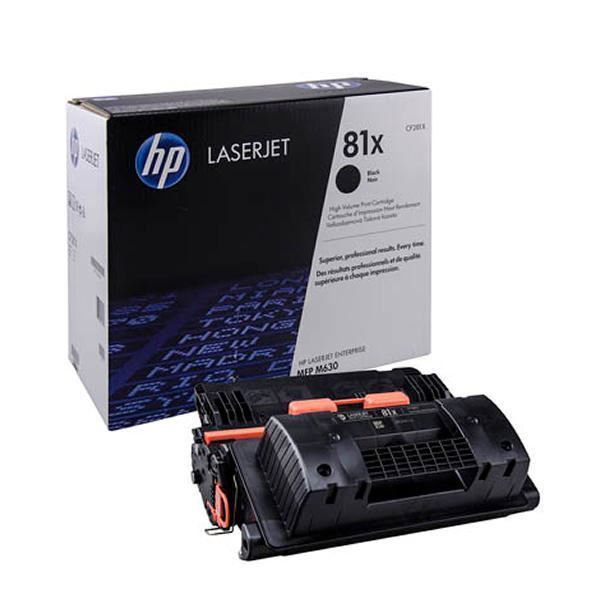 HP 81X CF281X crni toner visokog kapaciteta za LaserJet, 25.000 strana