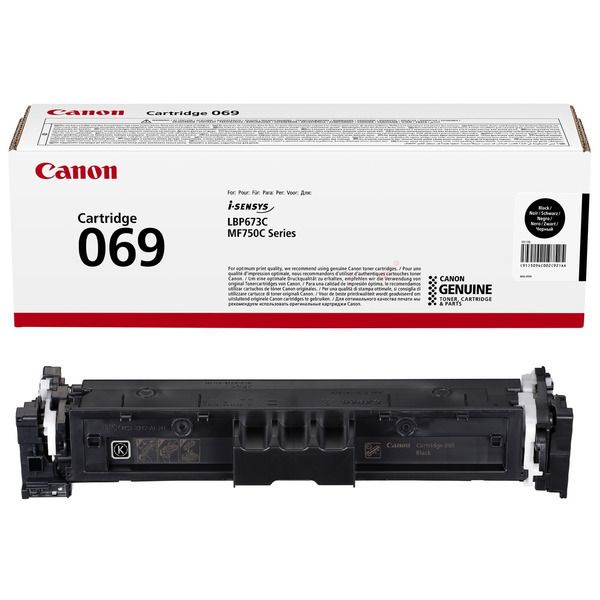 Canon Cartridge 069 BK crni laserski toner 2.100 strana