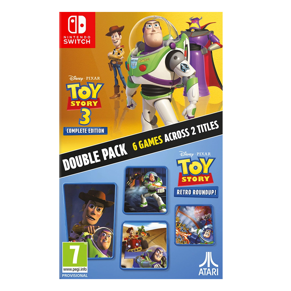 Toy Story Retro Roundup! + Toy Story 3 Complete Edition Double Pack za Nintendo Switch