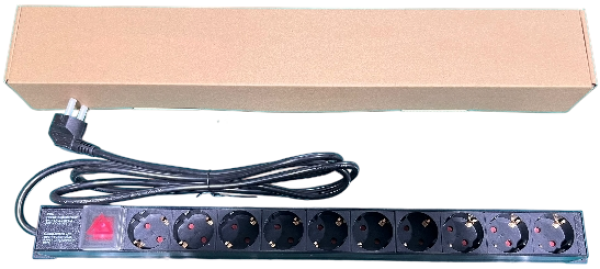 ExeLink EXE120 PDU panel 1U sa 10 Schuko utičnica