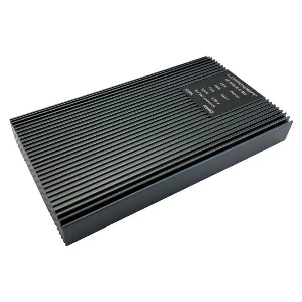 LC Power LC-DOCK-C-M2 USB-C M.2 docking stanica za NVMe i SATA SSD