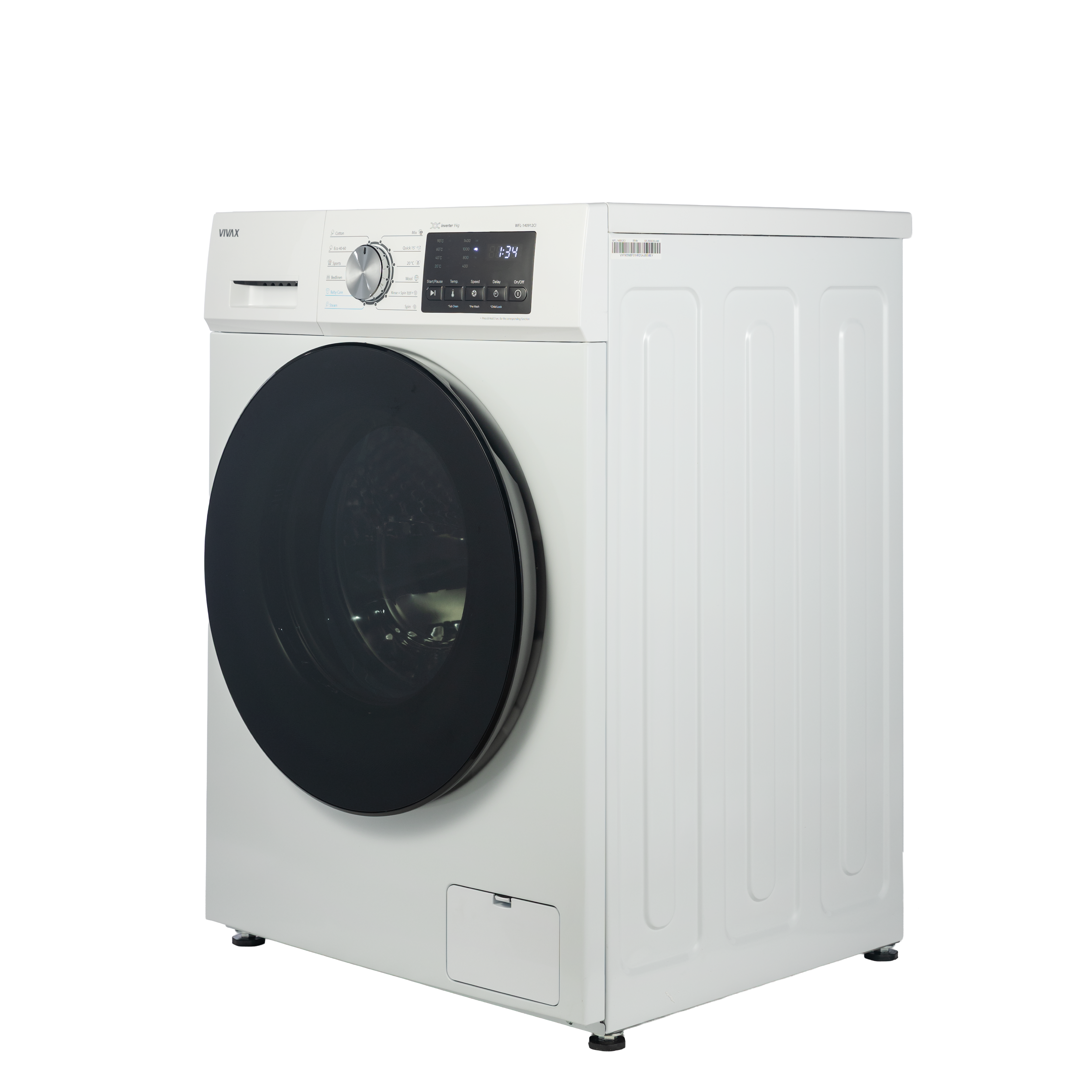 Vivax WFL-140912CI mašina za pranje veša 9 kg, 1400 o/min