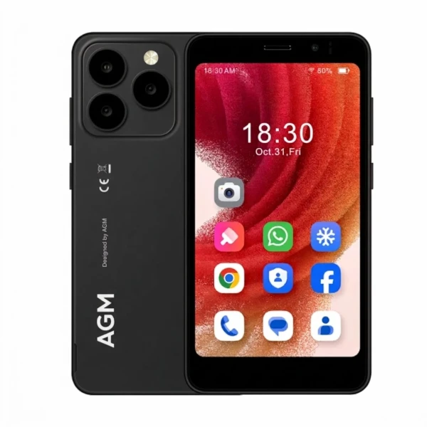 AGM N2 crni pametni telefon 3/32 GB, 4G