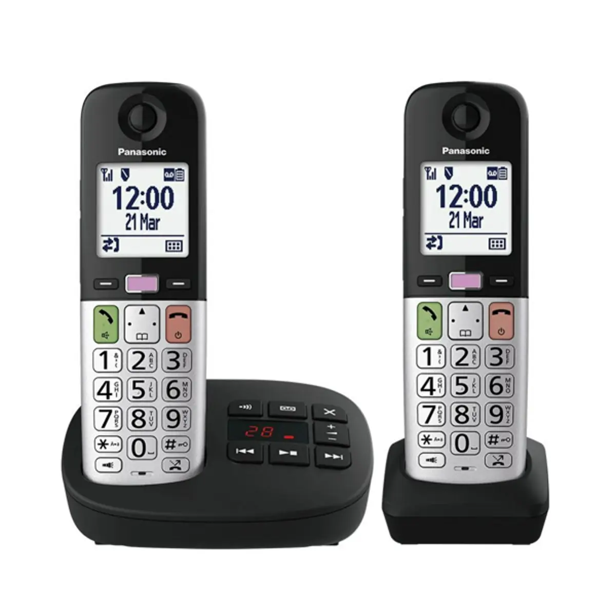 Panasonic KX-TGU432EXB DECT duo telefon sa sekretaricom