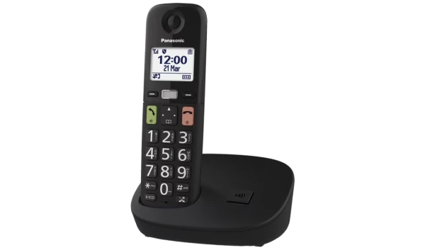 Panasonic KX-TGU110FXB crni DECT telefon sa jednom slušalicom