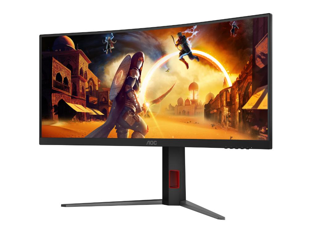 AOC CU34G4 34″ zakrivljeni UWQHD gejming monitor 180 Hz