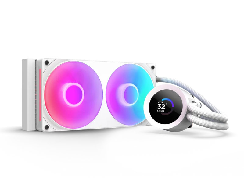 NZXT Kraken Plus 240 RGB V2 belo AIO CPU vodeno hlađenje