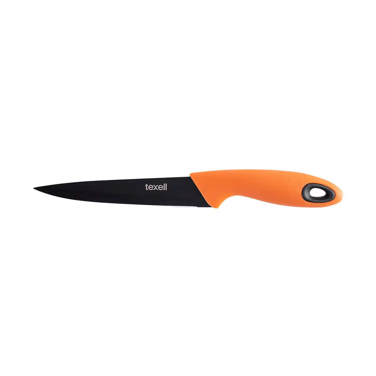 Texell TKS-U319 univerzalni nož 12,7 cm, crno sečivo