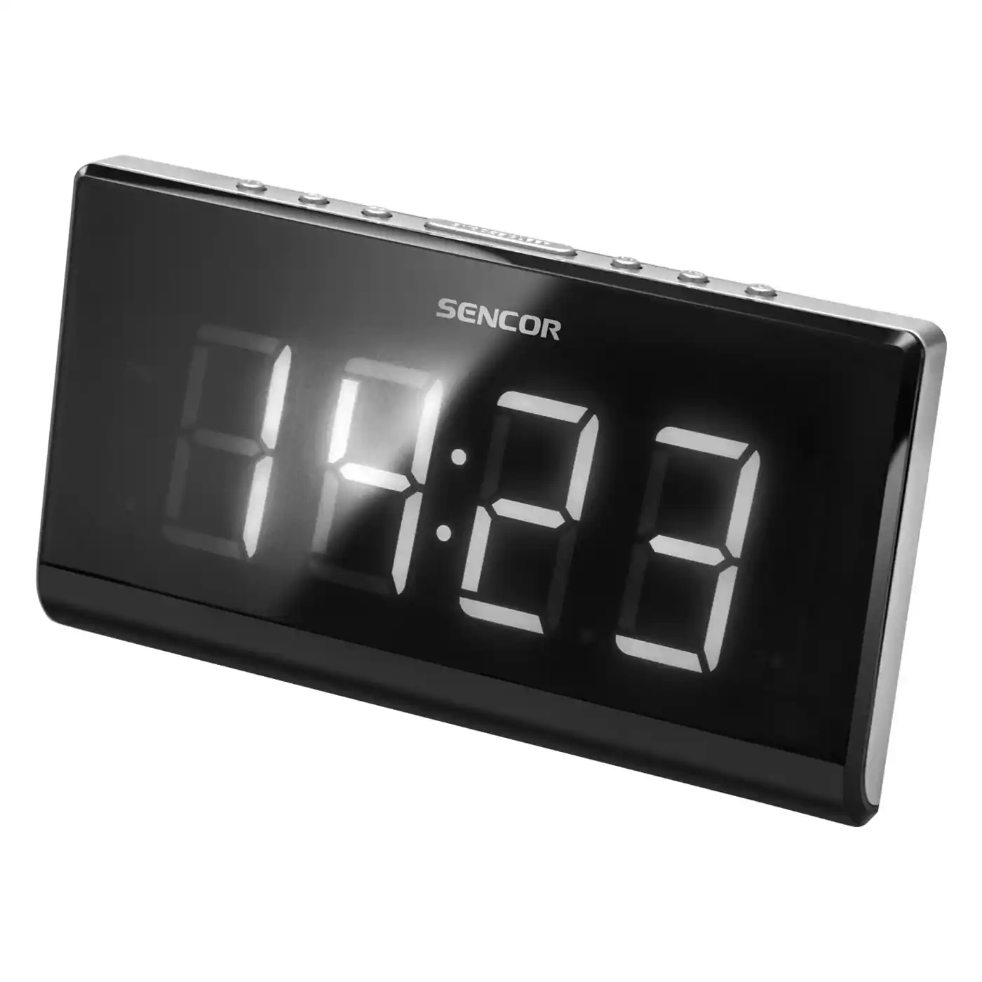 Sencor SRC 340 radio-budilnik sa crvenom projekcijom vremena