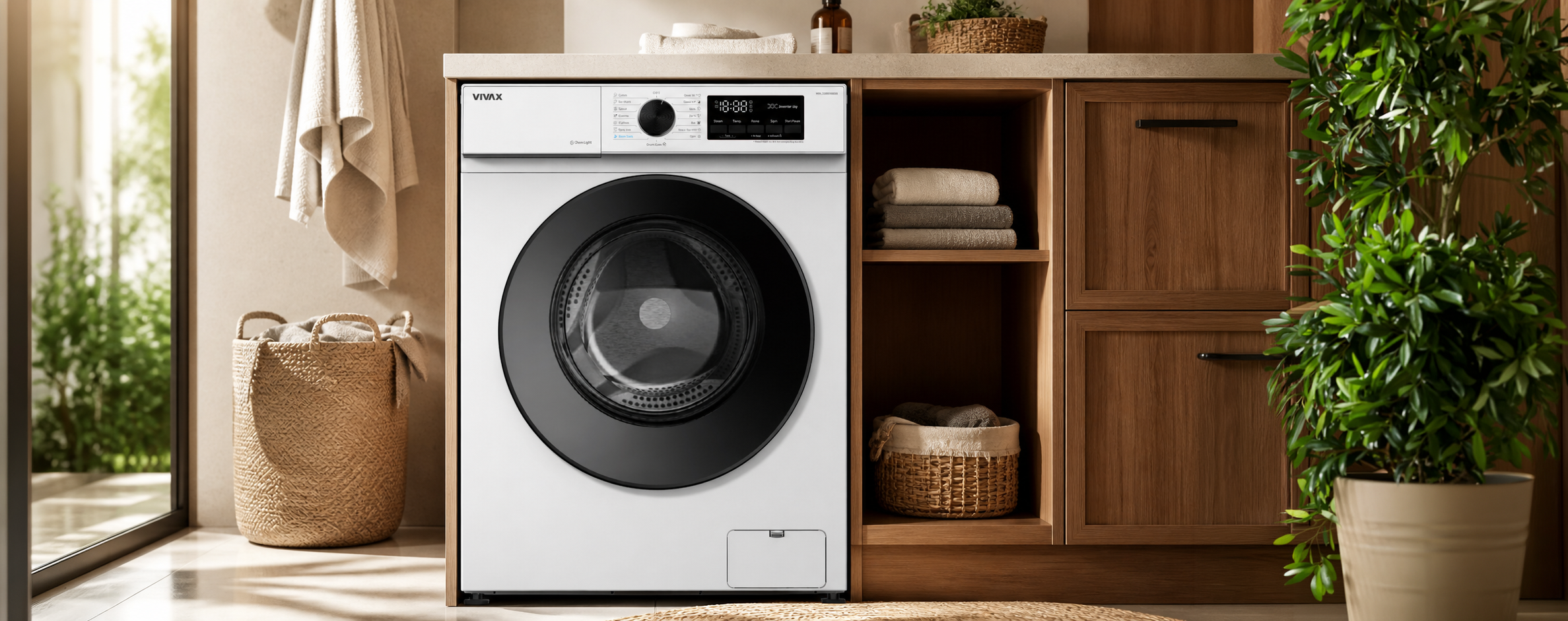 Vivax WFL-120815BDSI mašina za veš 8 kg, 1200 o/min