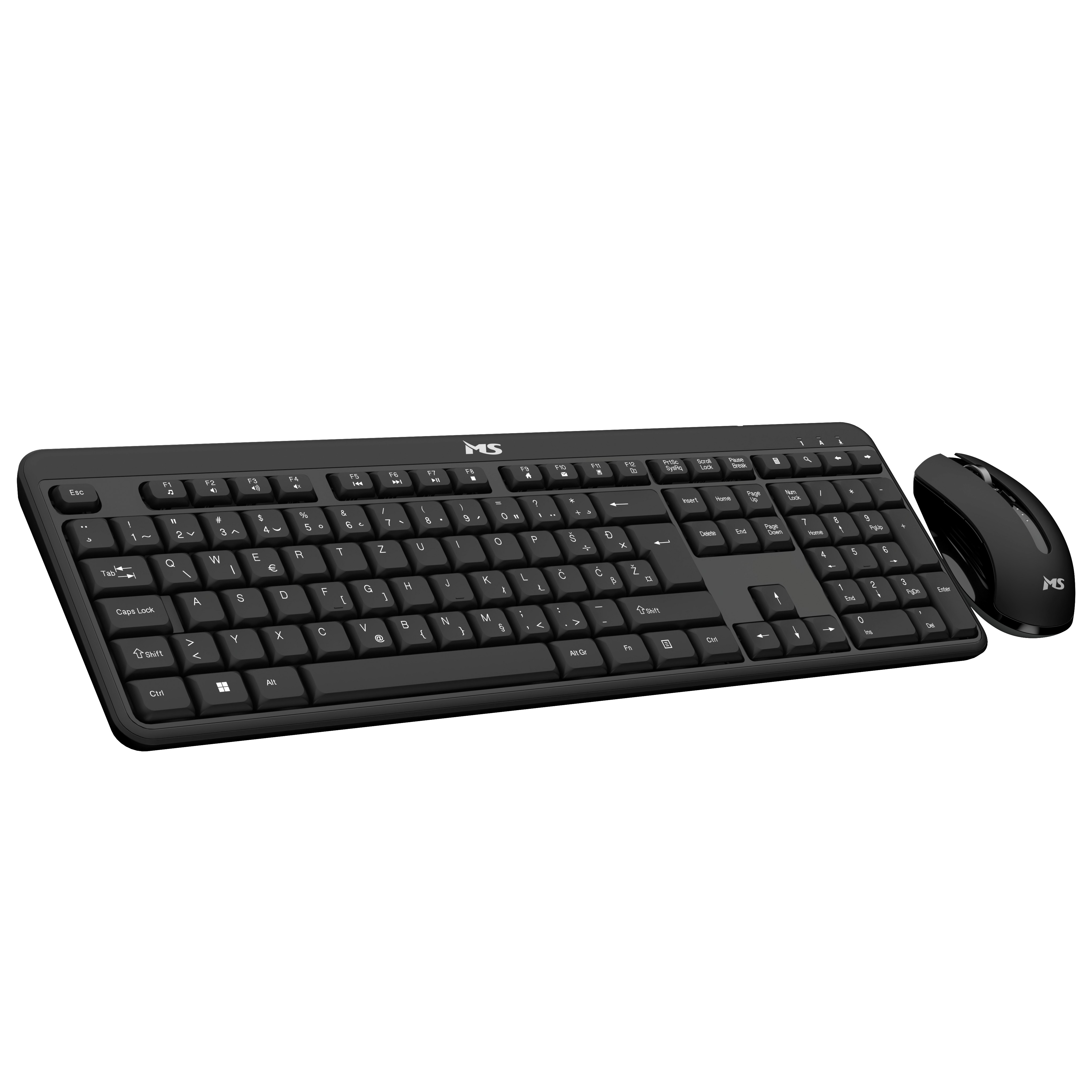 MS MK-110 bežični set tastature i miša HR rasporeda