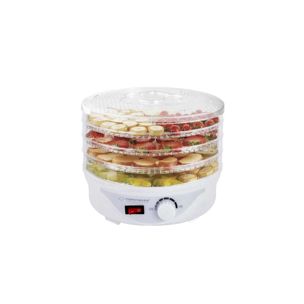 Esperanza EKD003 Delicatesse dehidrator hrane, 250 W, 4 nivoa