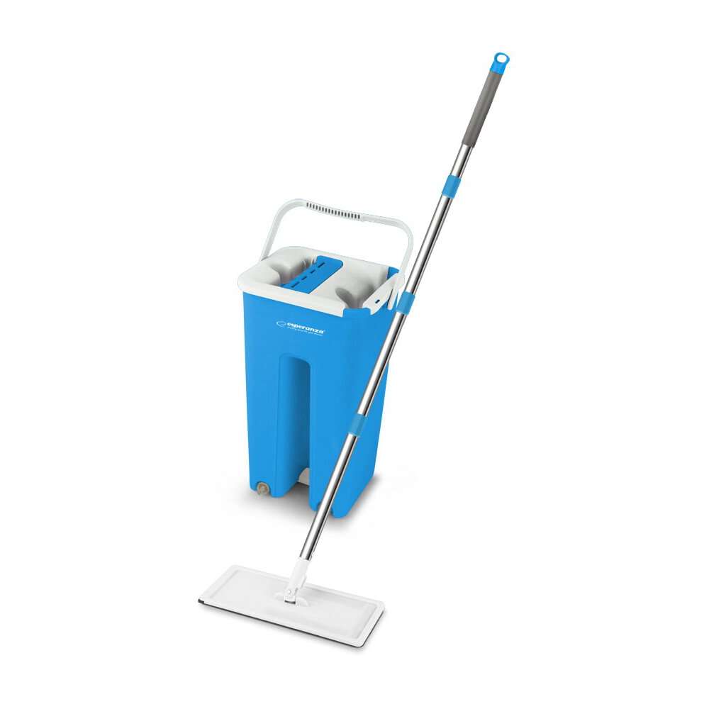 Esperanza EHS004 Perfect Clean ravni mop sa dvokomornom kantom, 125 cm