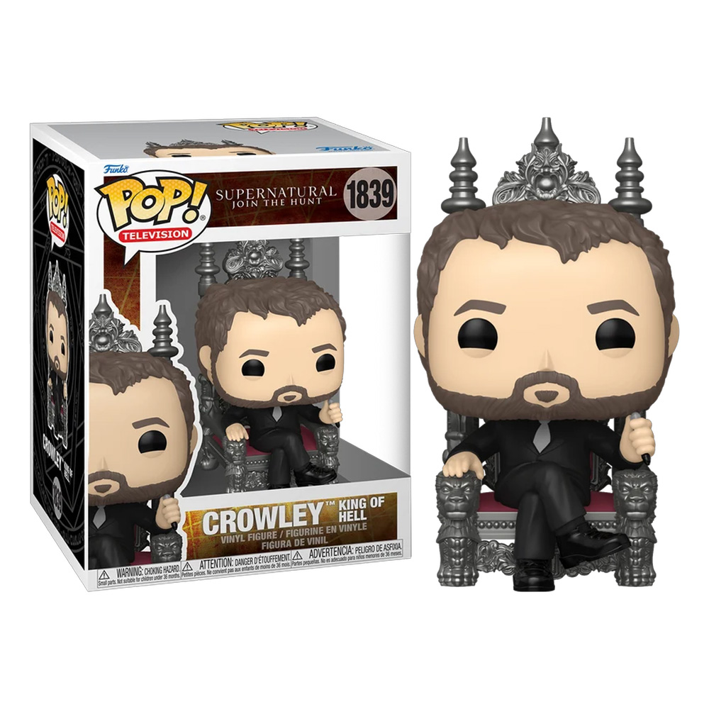 Funko Pop! Premium Crowley Kralj pakla #1839 – Supernatural