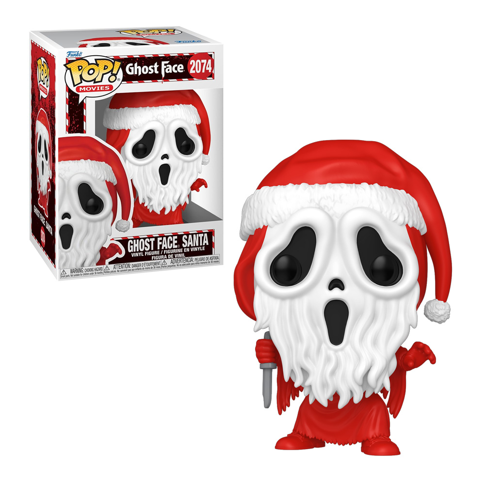 Funko POP! Movies Ghost Face Santa #2074 vinil figura 10,9 cm