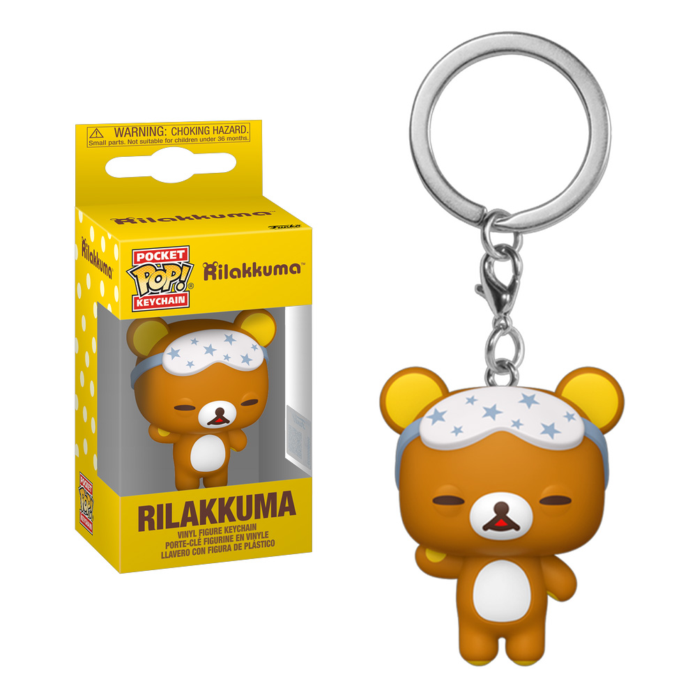 Funko POP! Keychain Rilakkuma Sleepy vinyl privezak 10,2 cm