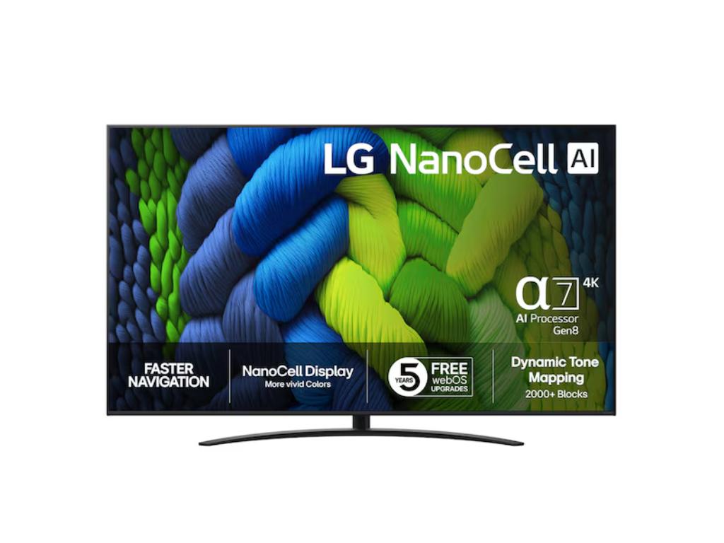 LG NANO82 86″ NanoCell 4K Smart televizor, 86NANO82A6B