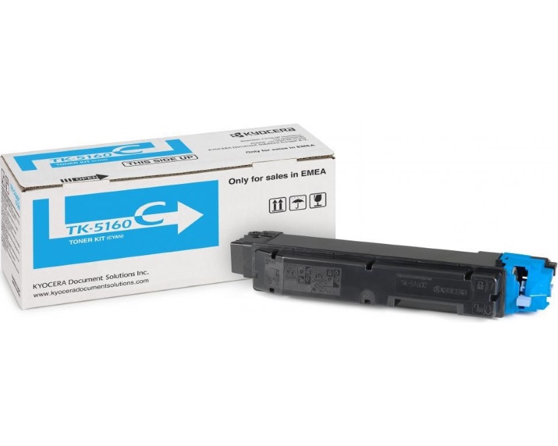 Kyocera TK-5160C cijan toner za ECOSYS P7040cdn, 12.000 strana