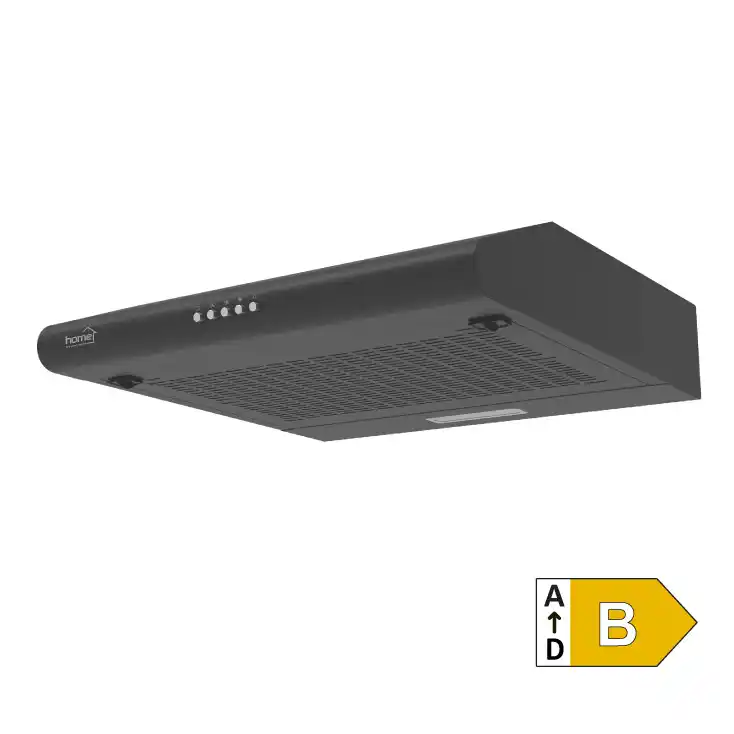 HOME STORM KPE5019B crni aspirator 50 cm, 190 m³/h