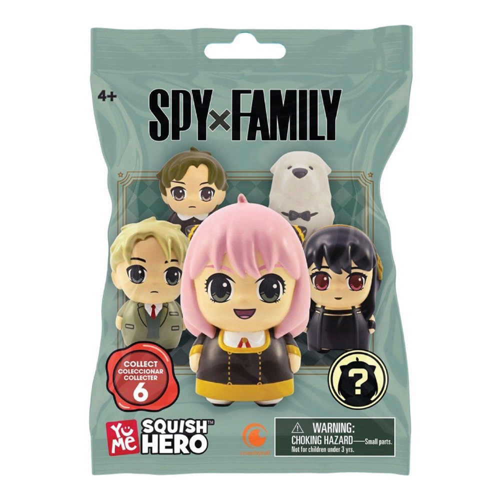 YuMe Spy x Family Squish Hero figura iznenađenja 7,6 cm