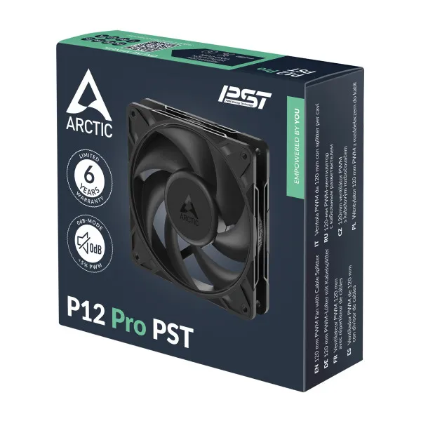 ARCTIC P12 Pro PST PWM ventilator za kućište 120 mm