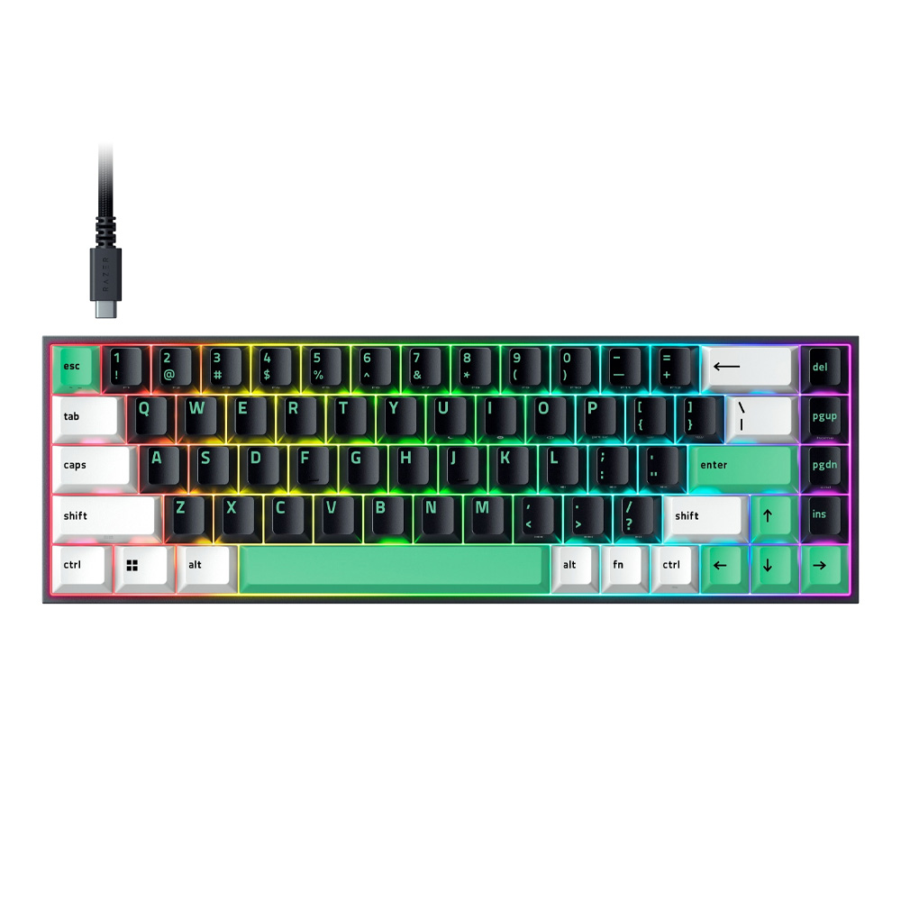 Razer Reclusa X Mini 65% mehanička gejming tastatura, US raspored