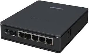 MikroTik hAP ax S Wi-Fi 6 ruter sa 5x Gigabit Ethernet i 2,5G SFP