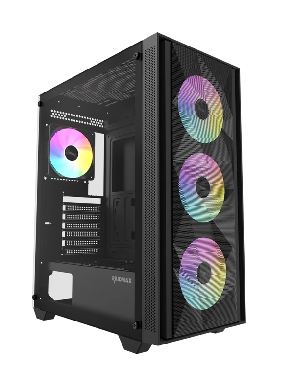 Raidmax Vector V217 ARGB Black Midi Tower kućište